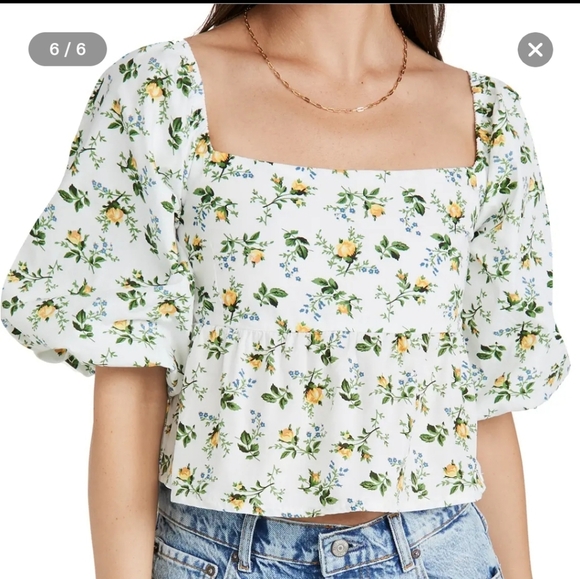 FAITHFULL THE BRAND floral crop top - Picture 16 of 16